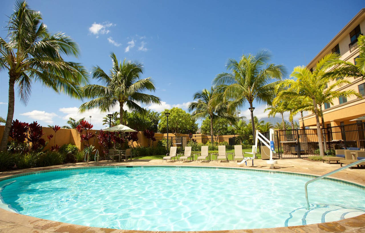 Courtyard by Marriott Maui Kahului Airport Hotel Exterior foto